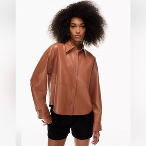 Aritzia Babaton Pelli Hip Shirt Jacket